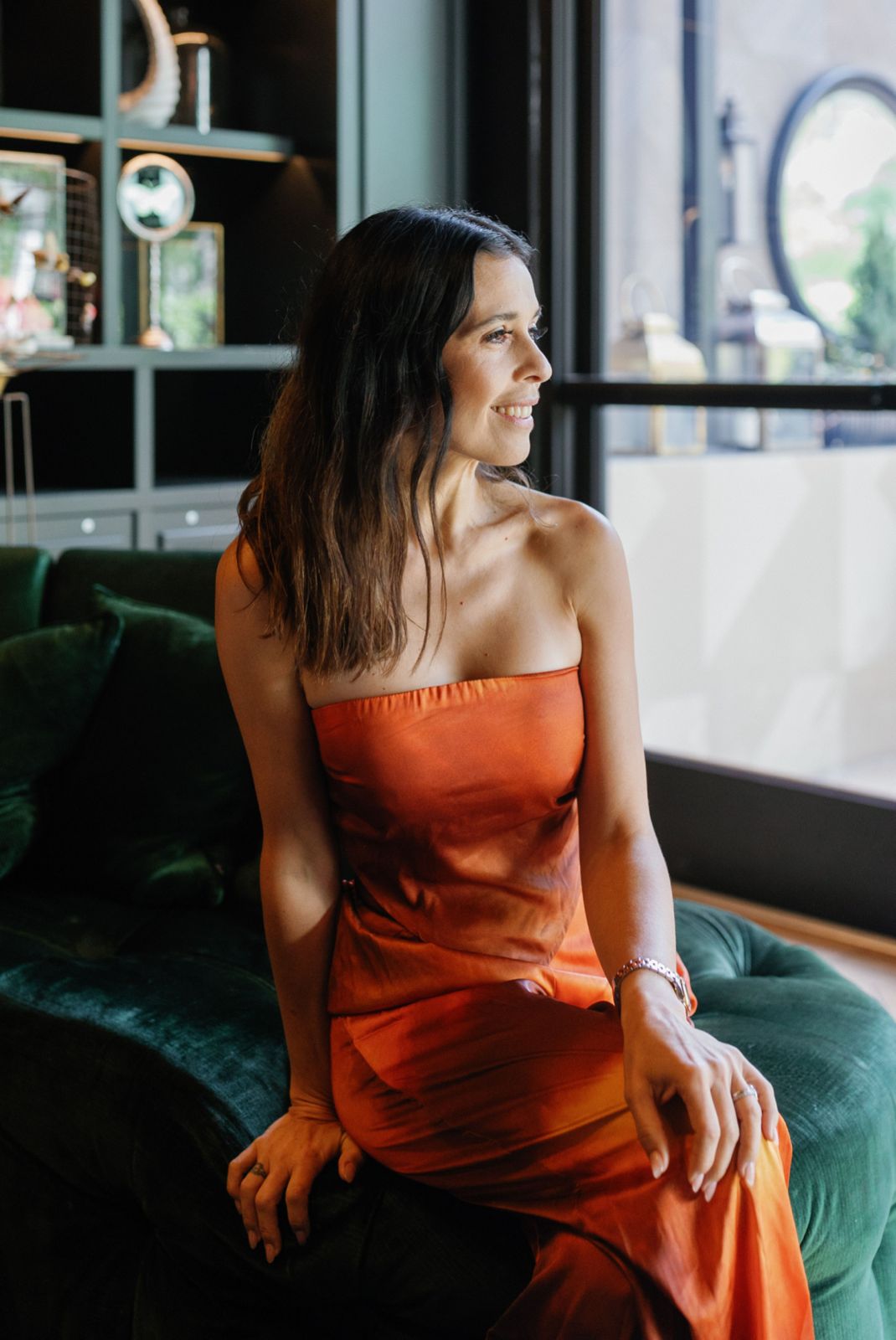Bar owner in the lounge